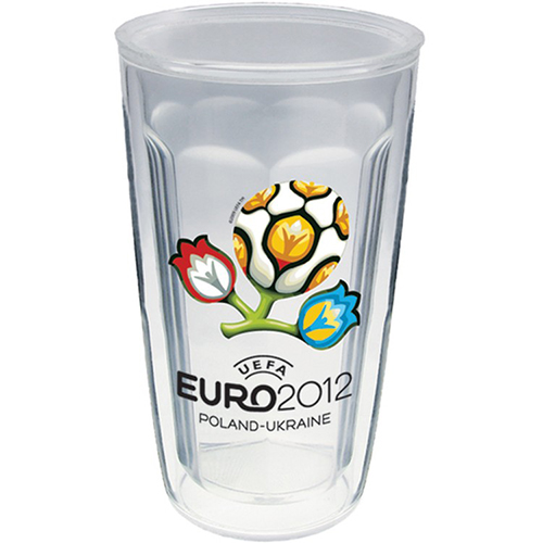 16 oz 4 color decal printed tumbler